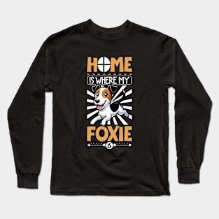 Home is with my Smooth Fox Terrier Long Sleeve T-Shirt